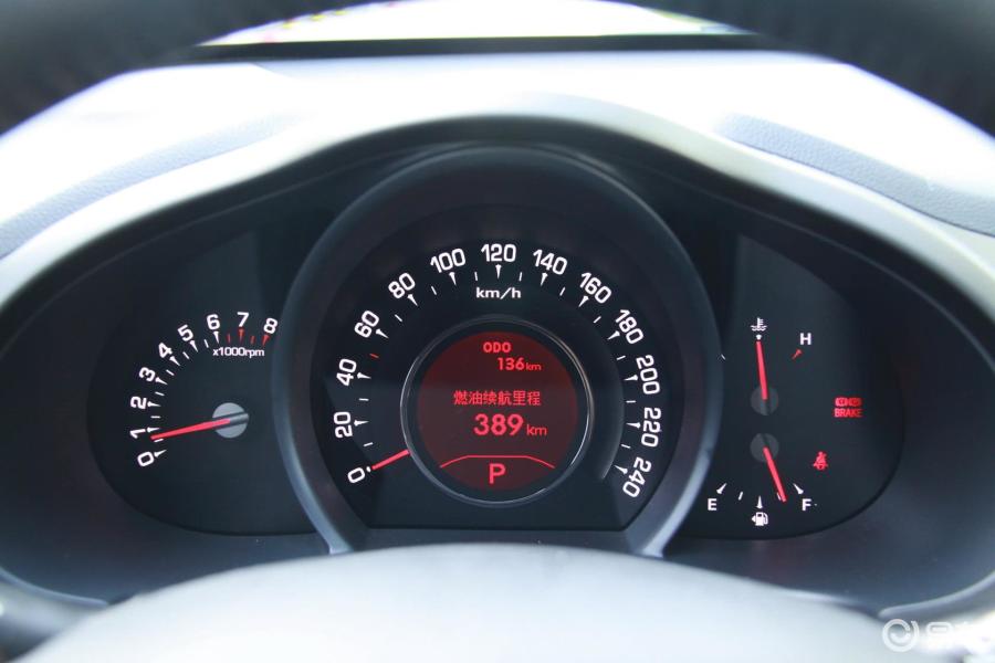 【智跑2010款2.4l 自动 四驱 premium仪表盘汽车图片