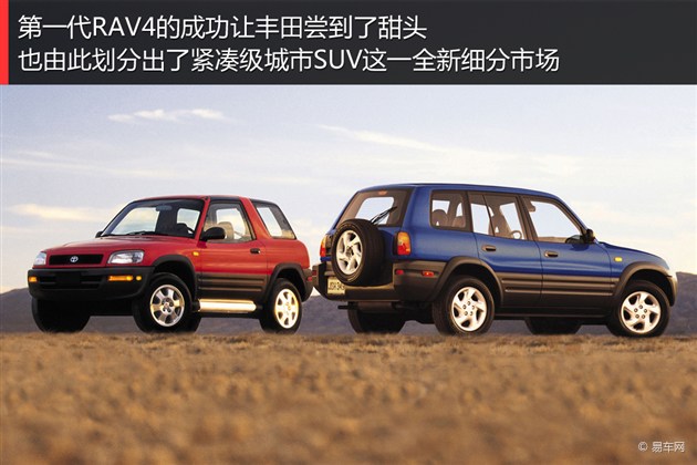 跨界城市suv领导者 丰田rav4历史简介