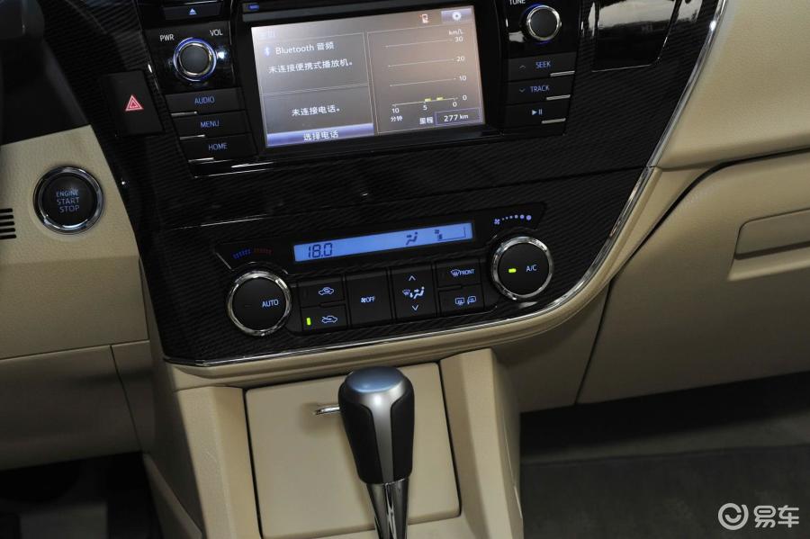【卡罗拉2014款1.6L GLX-i CVT中控台空调控