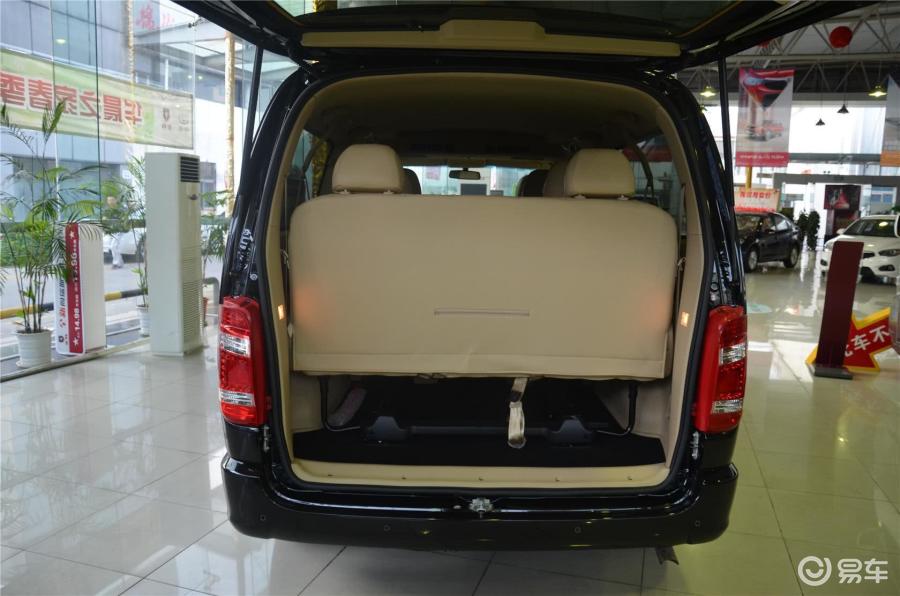 【阁瑞斯2014款2.7l 自动 旗舰型 长轴 9座行李箱空间