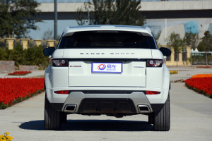 揽胜极光正车尾