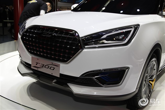 【图文】众泰T300亮相 运动感十足\/挂众泰英文