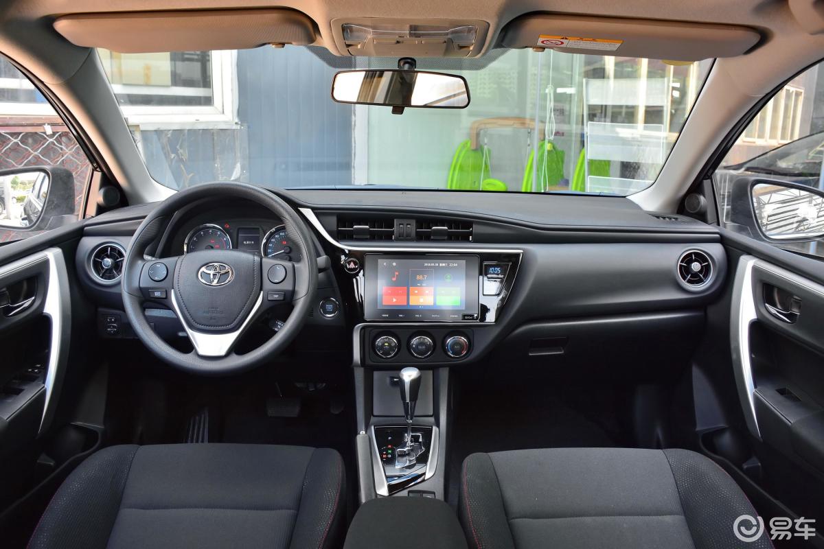【卡罗拉2018款1.2t cvt gl-i 智辉版 国v内饰全景正