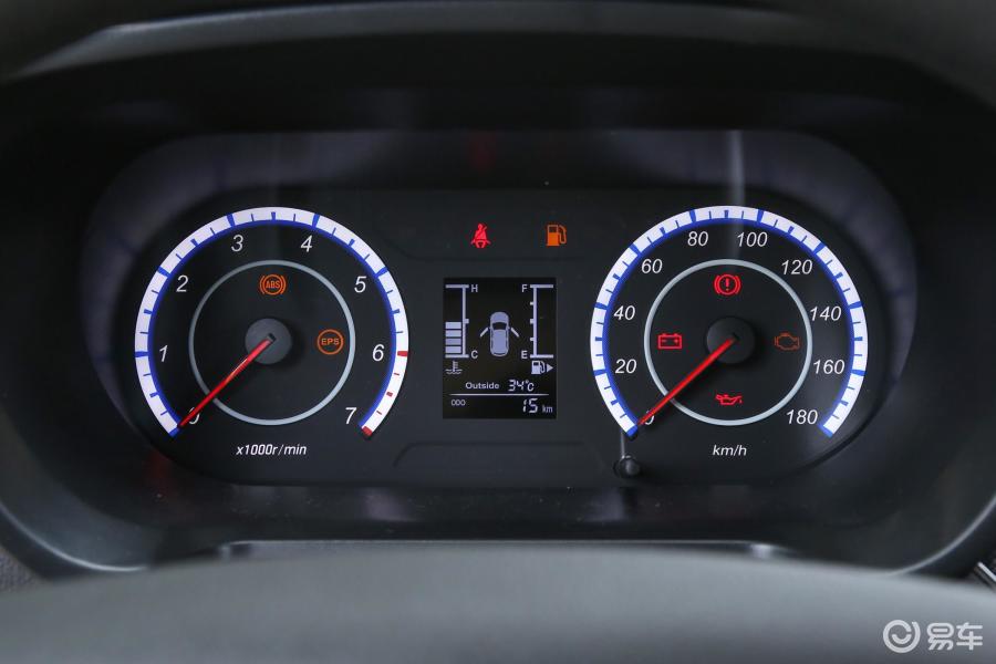 【欧诺2017款欧诺s 1.5l 手动 超值版仪表盘汽车图片