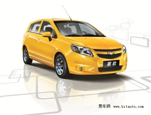 新赛欧是由上海通用自主研发、拥有独立知识产权的车型.高清图片