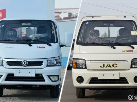 合规拉2吨/7万元柴油小卡 东风途逸T5vs江淮恺达X5