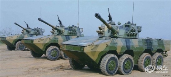 新车经过测试,定型为08式轮式步兵战车(zbl-08)的作战车辆最先交付