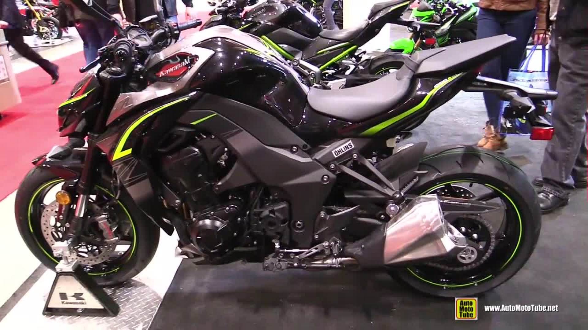 即将上市 车展实拍2017川崎z1000r