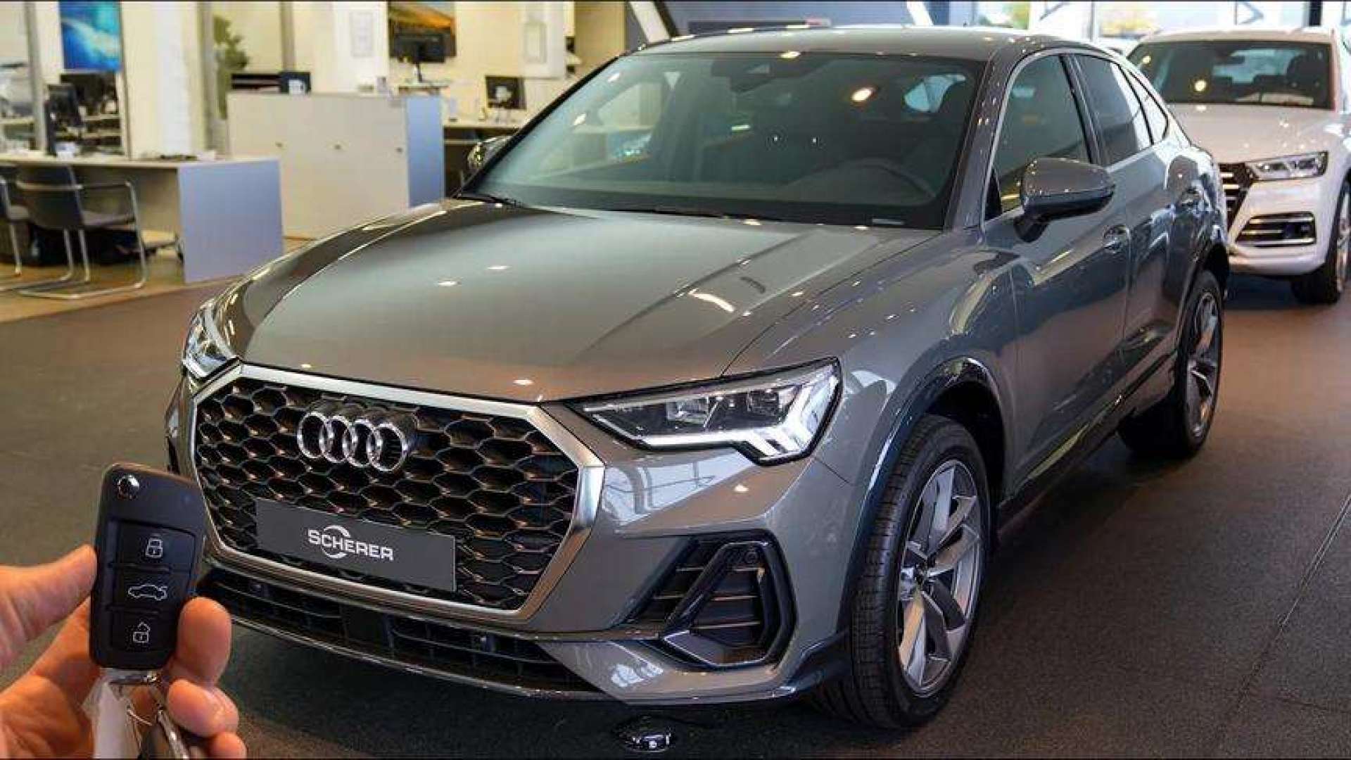 2021款奥迪q3 sportback 35 tfsi 到店实拍