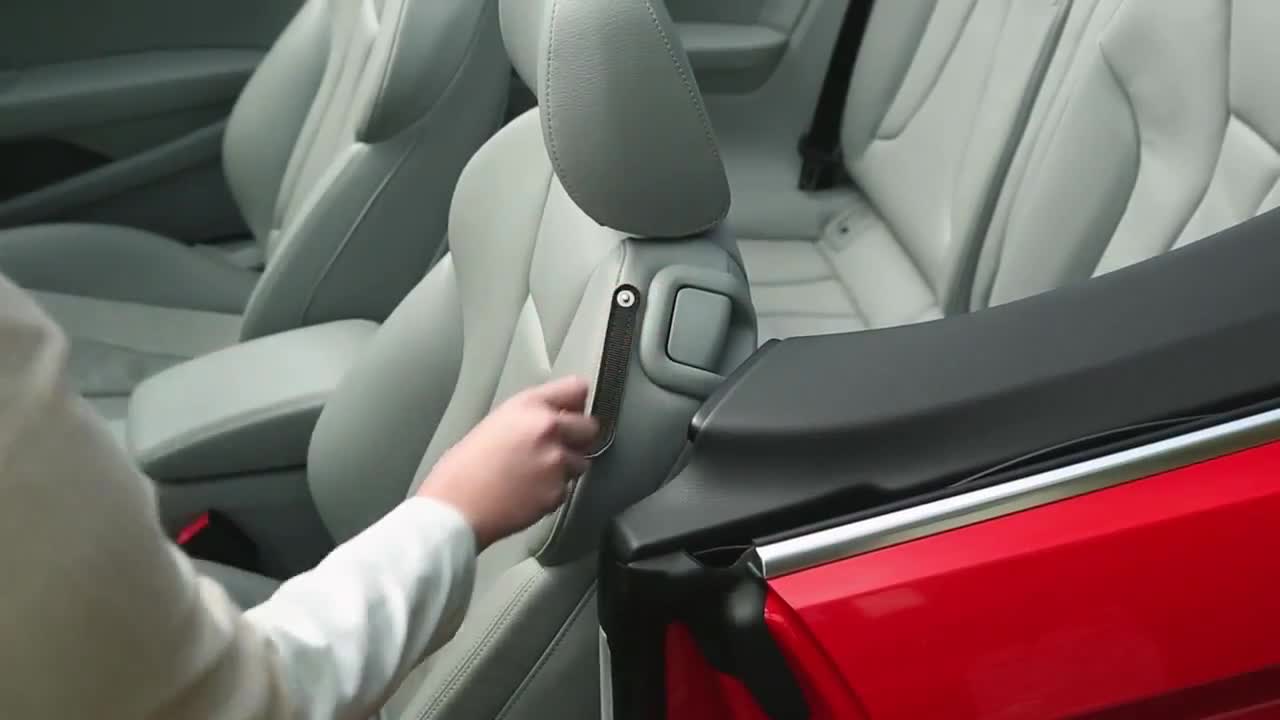 奥迪a3s3前排座椅调节操作指南