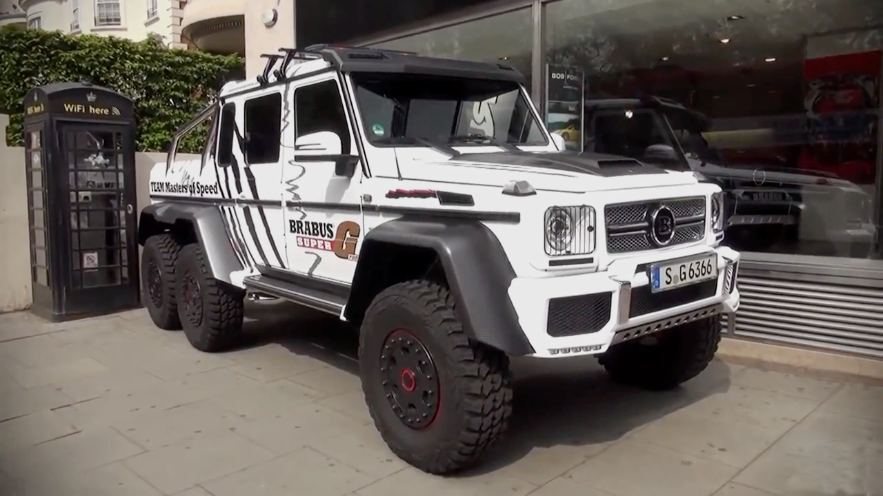 巴博斯六轮野兽g700最大功率700马力