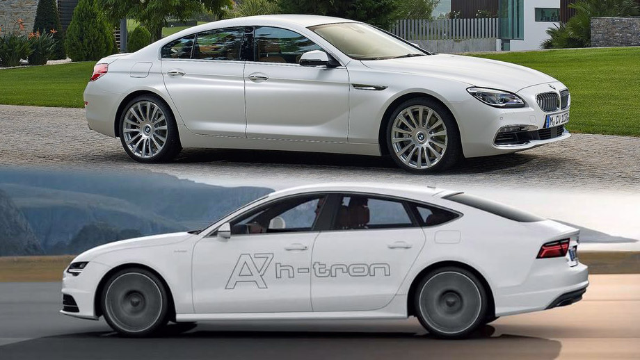 全新宝马6系对比奥迪a7