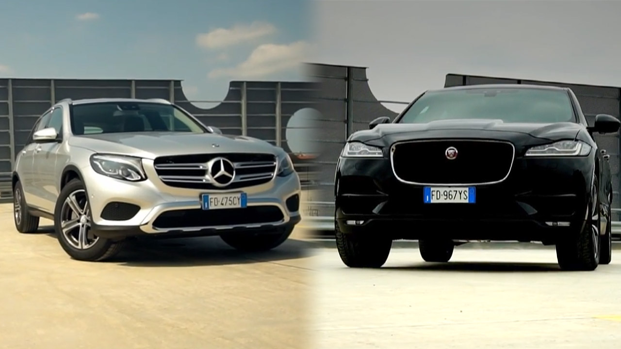 豪华suv大战捷豹fpace对比奔驰glc级