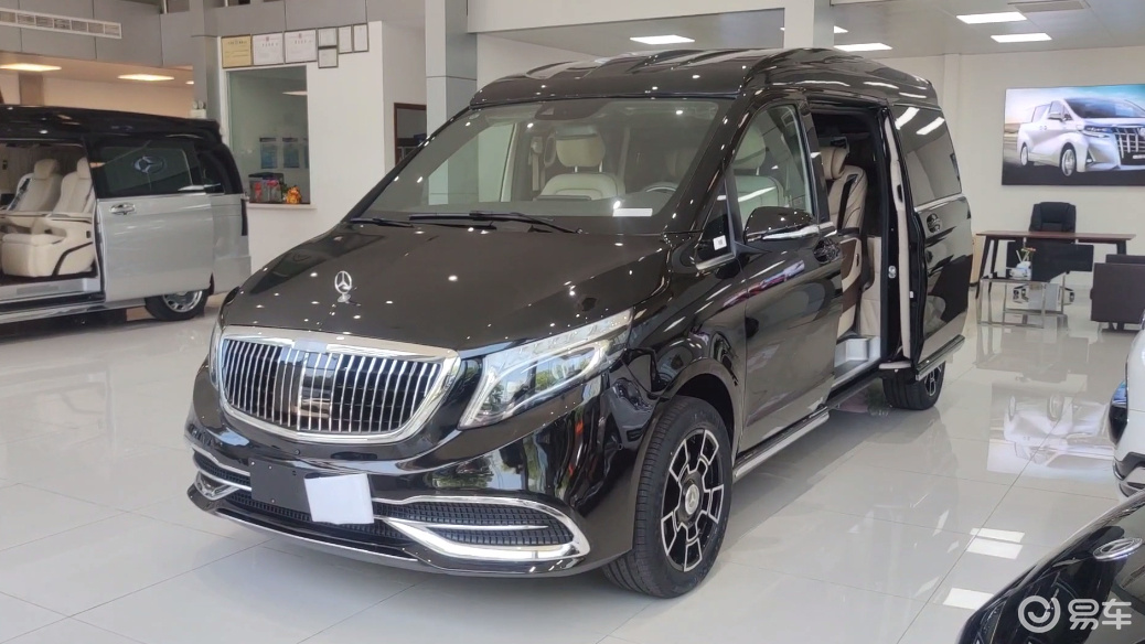 奔驰高顶半隔断v260l商务车,首付20万就能开回家