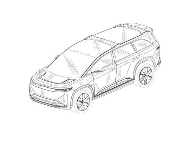 model x 劲敌!lucid纯电suv专利图曝光