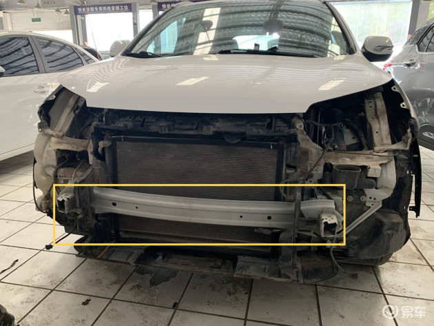 帝豪保险杠-前防撞梁-防撞梁-易车