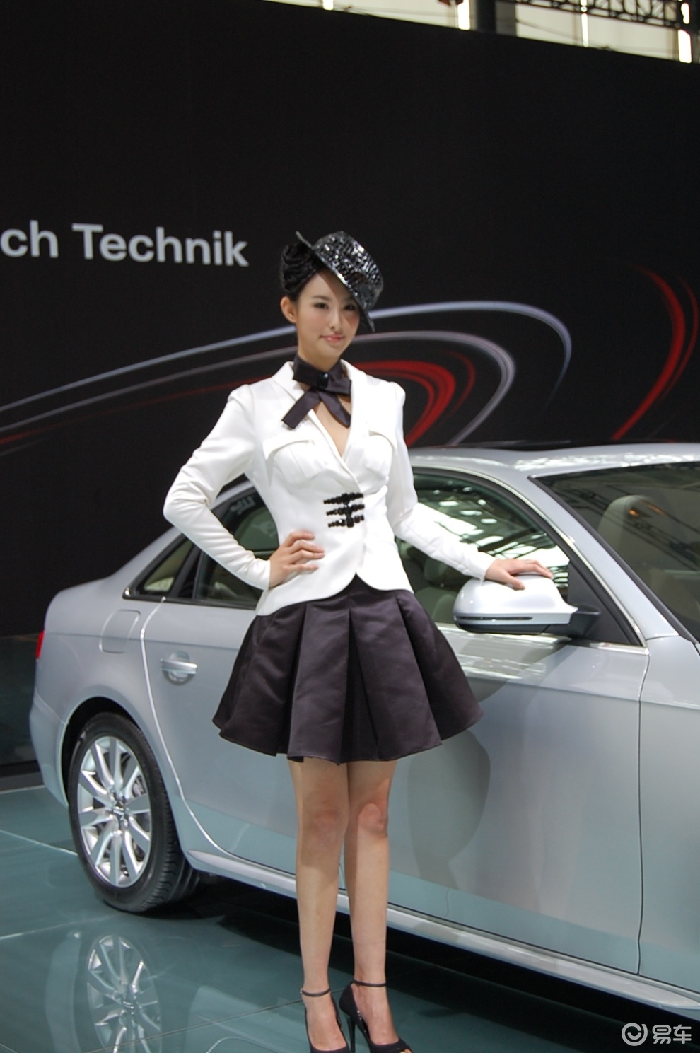 图库 车展图片 2008广州车展 车模美女 奥迪车模