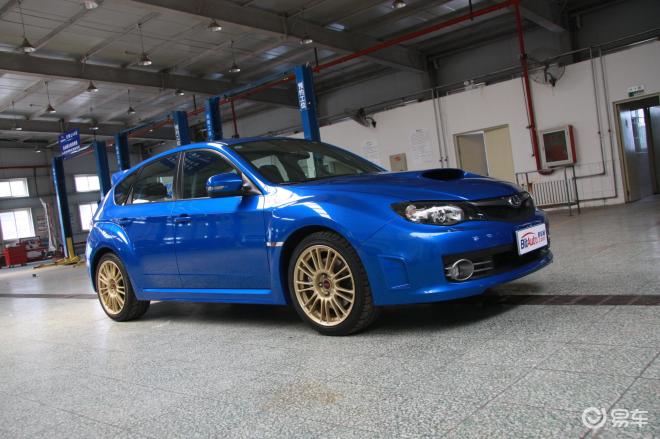 翼豹wrx sti(进口) impreza wrx sti加强版impreza wrx sti外观易车网