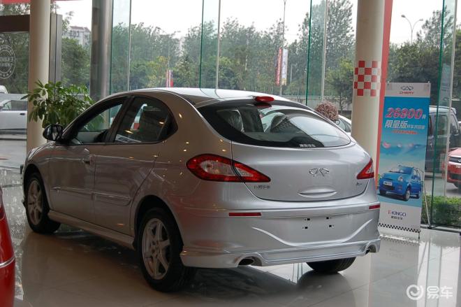 6mt精英型奇瑞a3两厢外观易车网独家图片,谢绝其他媒体转载!