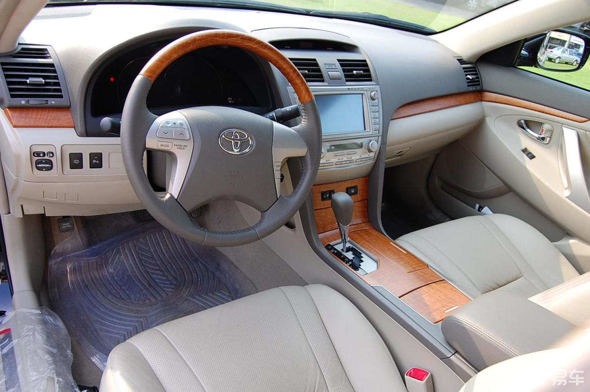 【凯美瑞2009款200g 豪华版内饰全景正拍汽车图片-汽车图片大全】