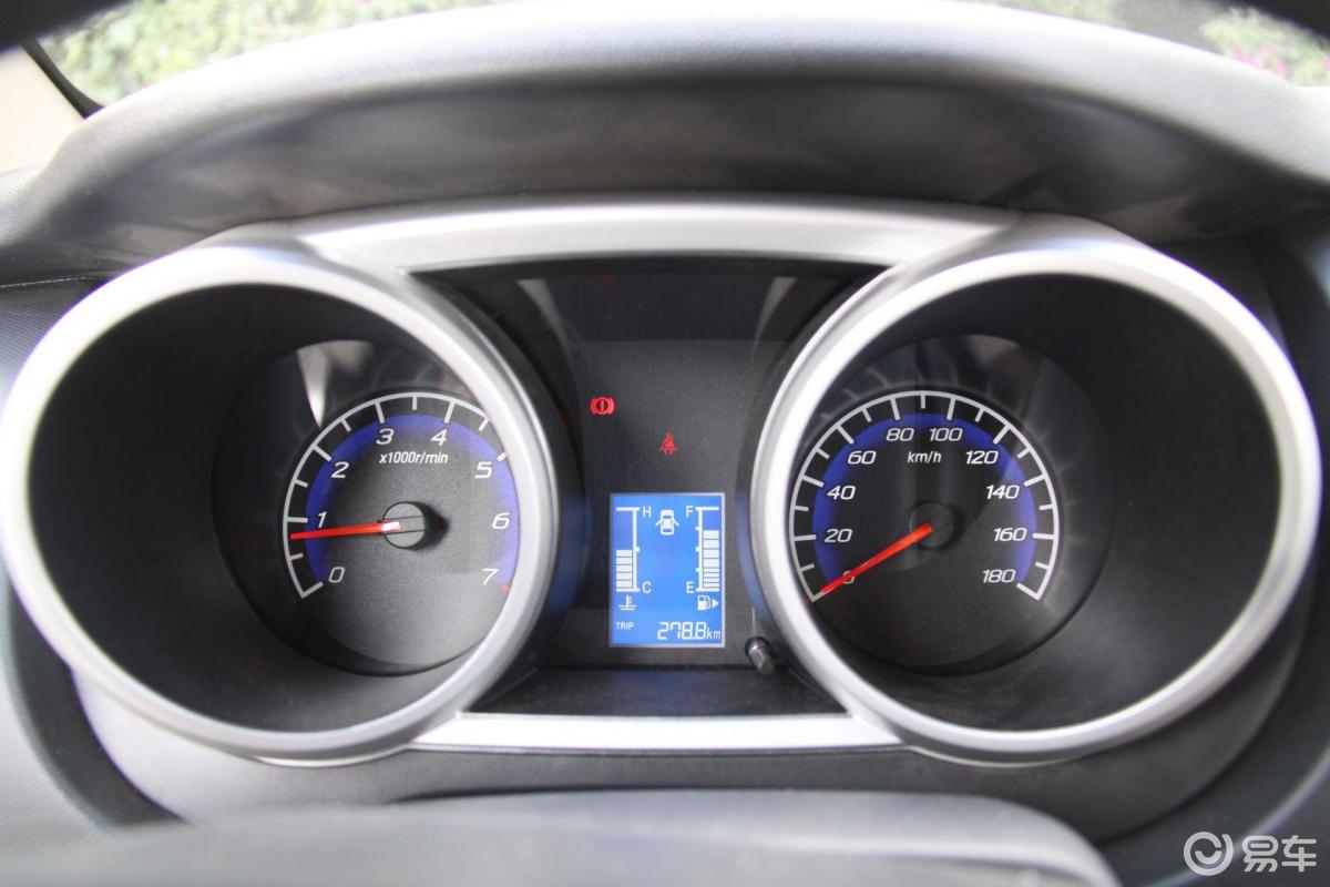 【欧诺s2012款1.3l 标准型仪表盘汽车图片-汽车图片大全】-易车