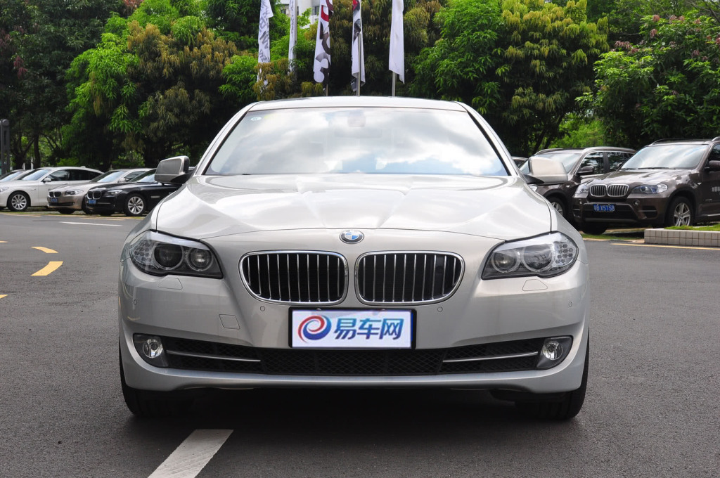 【宝马5系-外观图片535li外观-月光石白色金属漆】-网通社internet