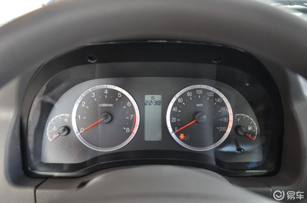 3l 手动舒适型4a90m仪表盘汽车图片-汽车图片大全】-易车