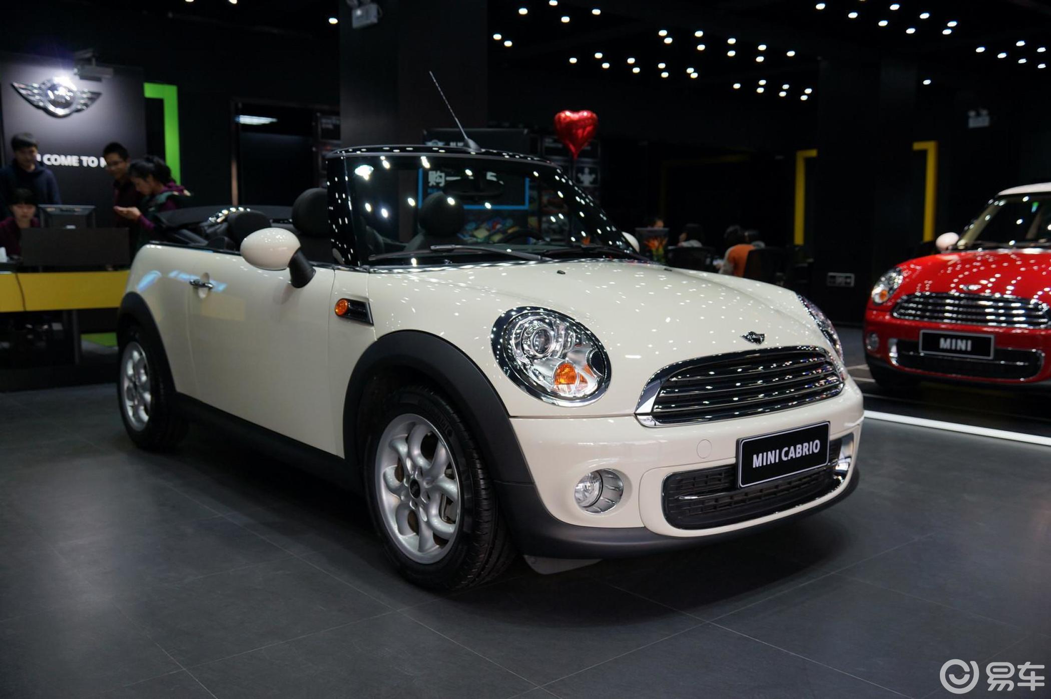 【cabrio2011款cooper cabrio侧前45度车头向右水平汽车图片-汽车图片