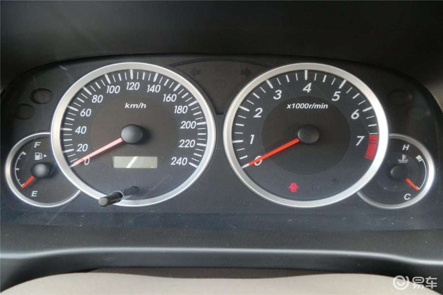 一汽森雅m80 仪表图