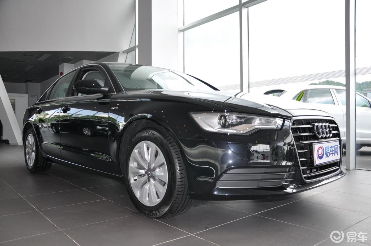 【奥迪a62013款40 hybrid侧前45度车头向右水平汽车图片-汽车图片大全