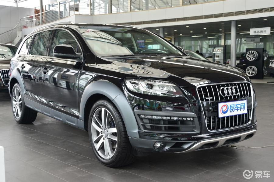 【奥迪q72014款35 tfsi quattro 越野型侧前45度车头向右水平汽车图片