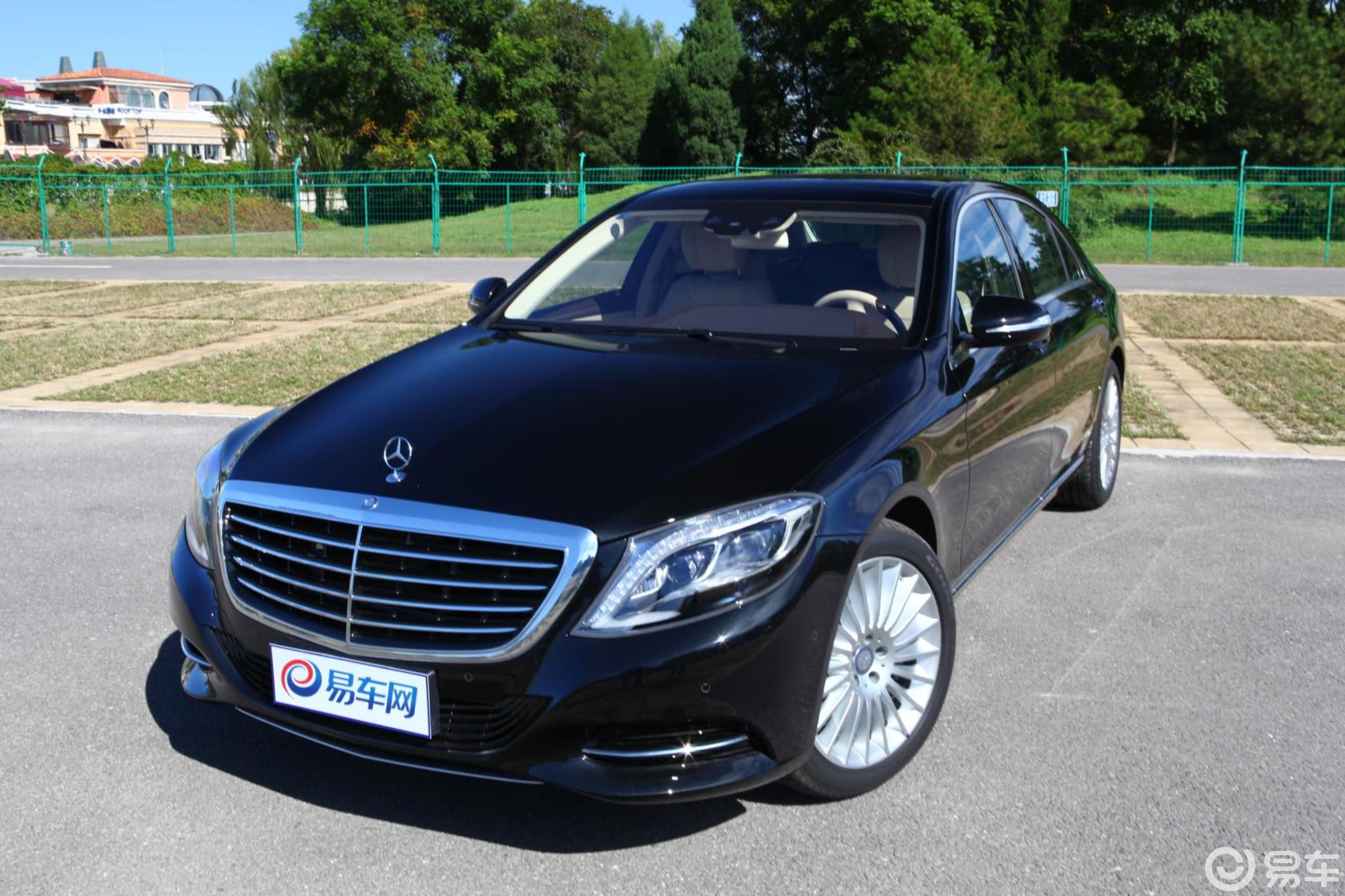 【奔驰s级2014款500l车头局部汽车图片-汽车图片大全】-易车