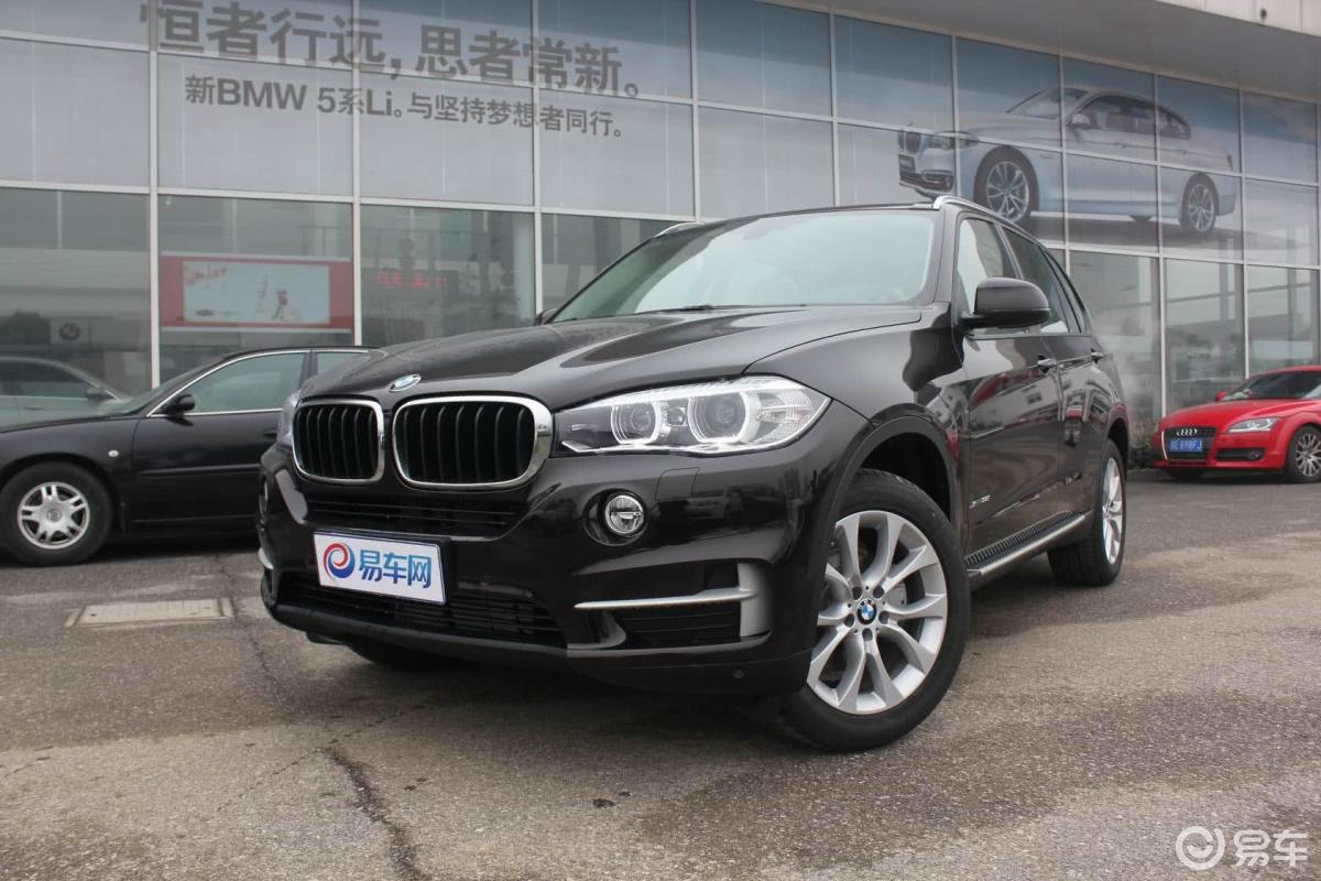 【宝马x52014款xdrive35i 领先型侧前45度车头向左水平汽车图片-汽车