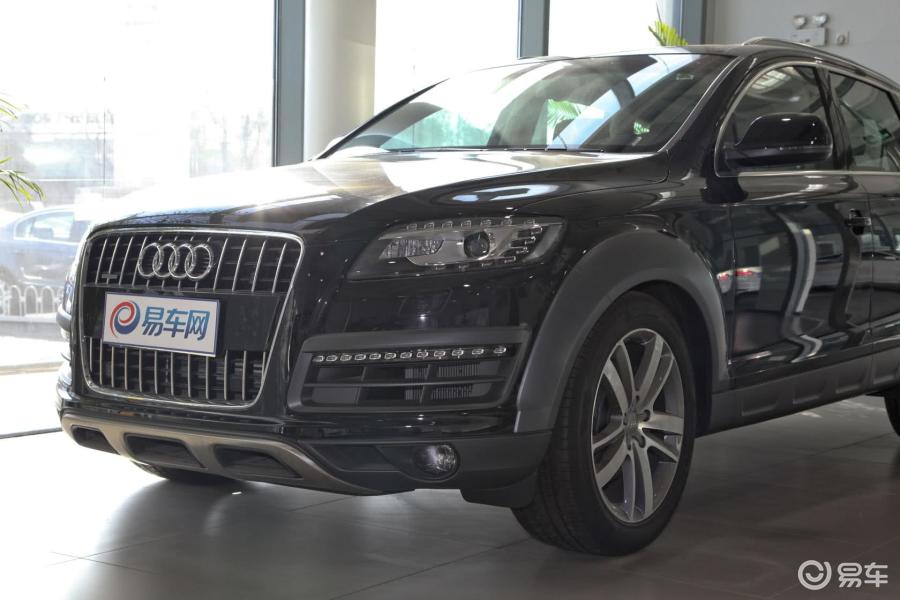 【奥迪q72014款35 tfsi quattro 越野型车头局部汽车图片-汽车图片
