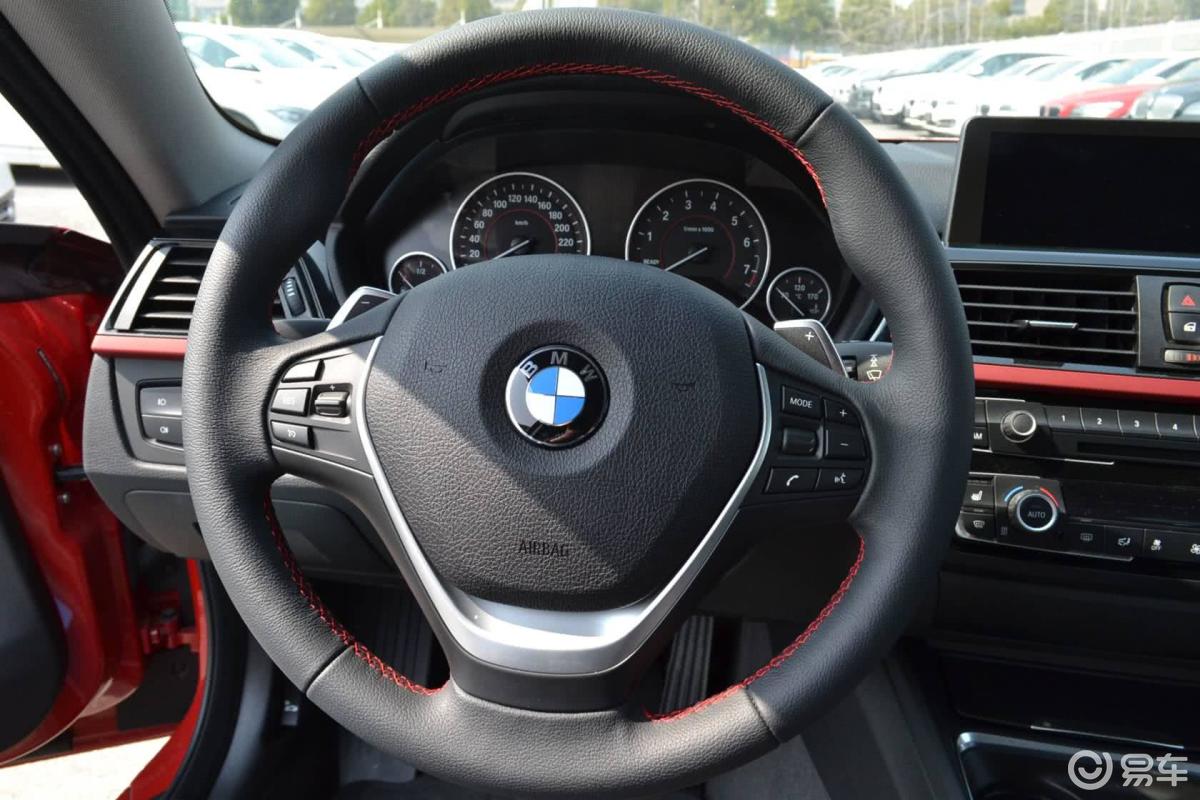 【宝马4系2014款双门轿跑车 428i 运动设计套装方向盘汽车图片-汽车