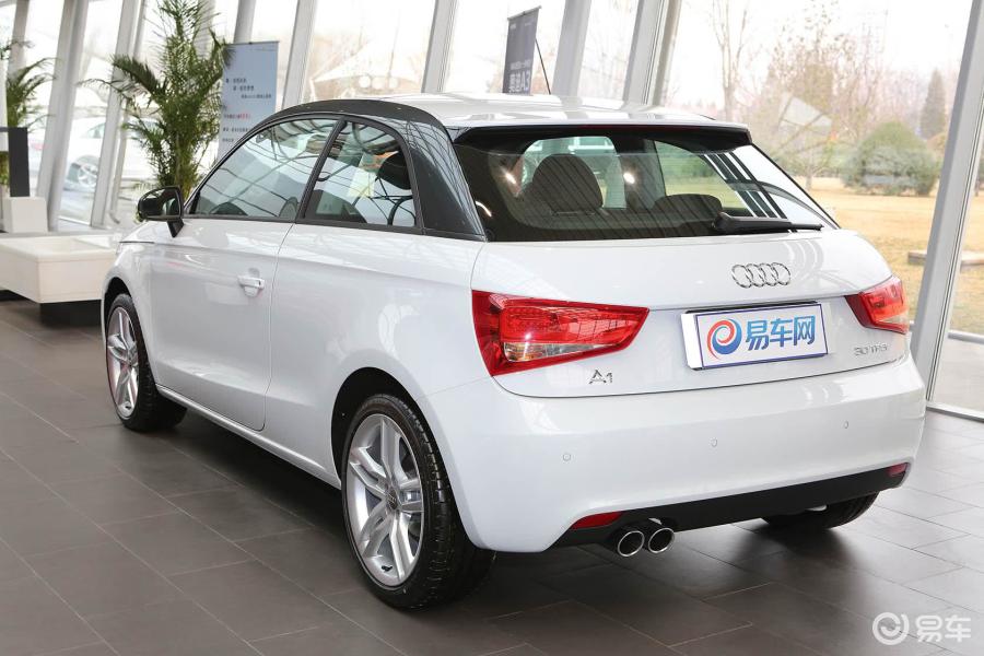 【奥迪a12014款30 tfsi 豪华型侧后45度车头向左水平汽车图片-汽车