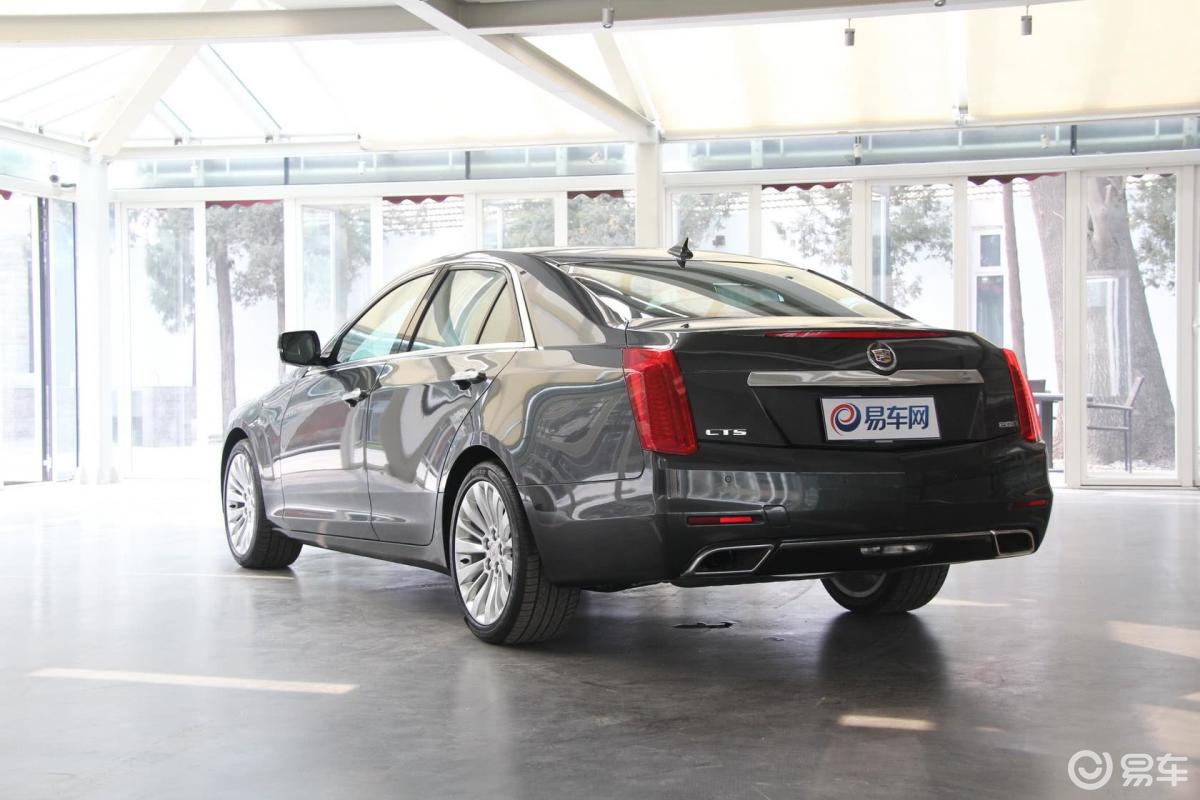 【凯迪拉克cts2014款28t 领先型侧后45度车头向左水平汽车图片-汽车