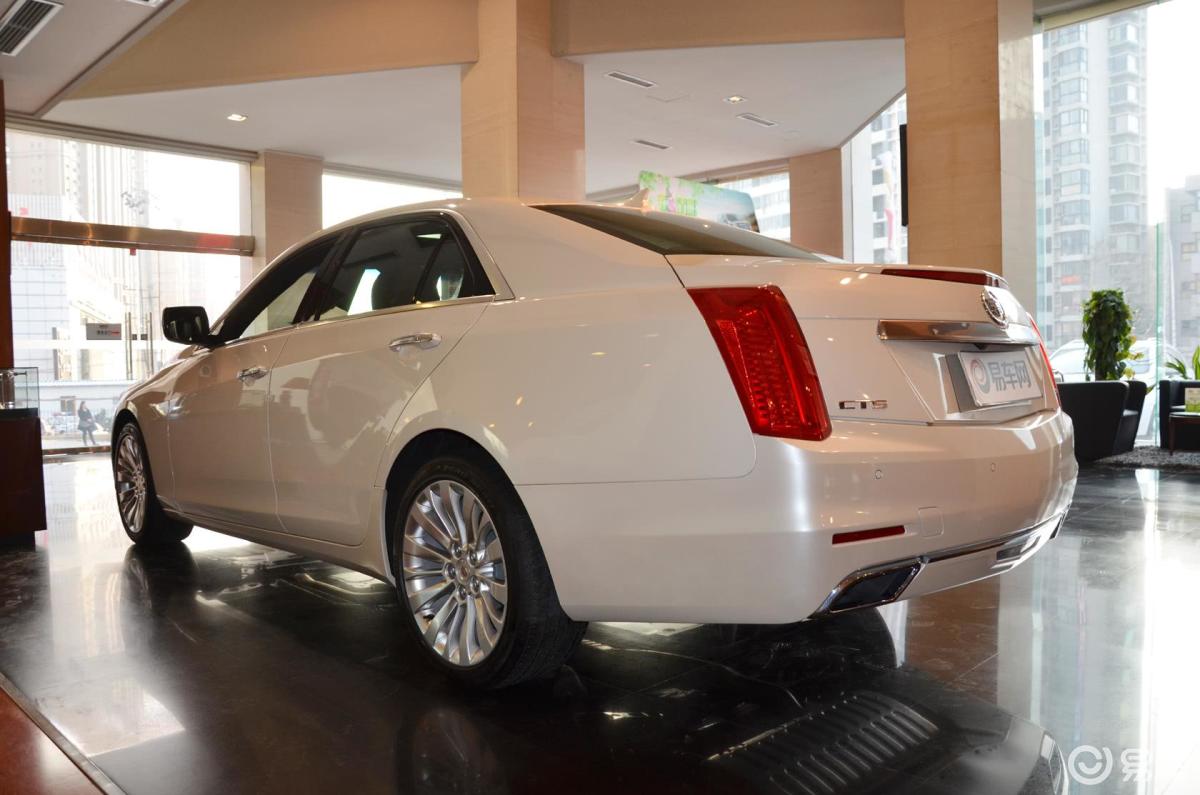 【凯迪拉克cts2014款28t 领先型侧后45度车头向左水平汽车图片-汽车