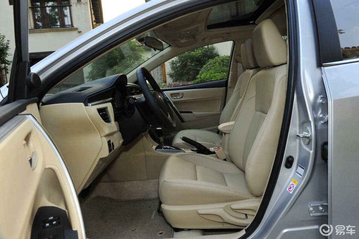 【卡罗拉2014款1.6l glx-i cvt前排空间汽车图片-汽车图片大全】-易车