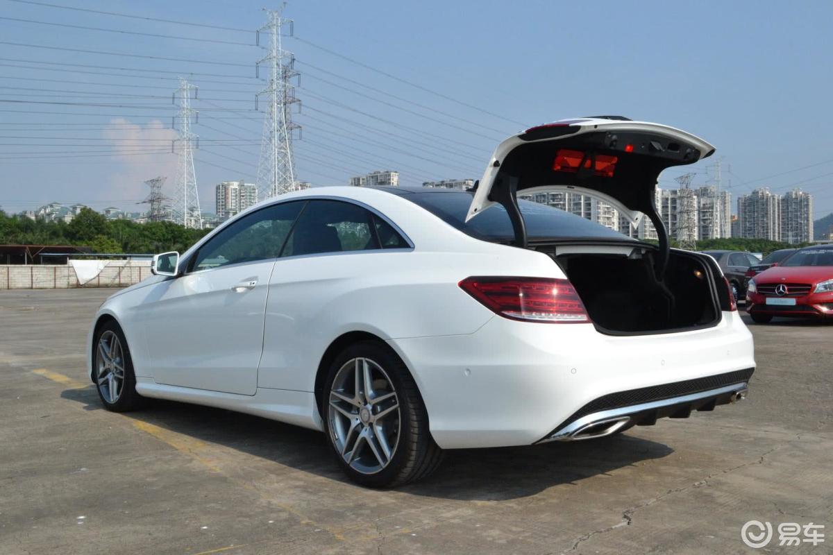 【奔驰e级(进口)2014款e400 coupe行李厢开口范围汽车图片-汽车图片