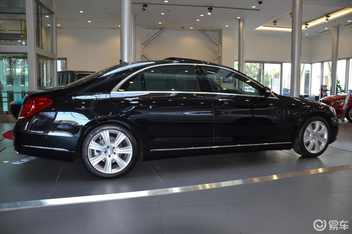 【奔驰s级2014款400l 豪华型侧后45度车头向左水平汽车图片-汽车图片