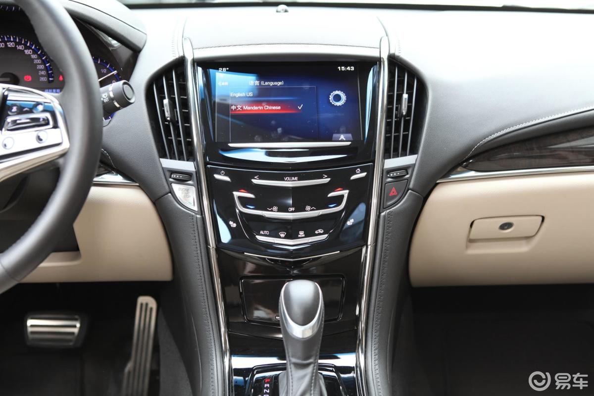 【凯迪拉克ats-l2014款28t 领先型中控台整体汽车图片-汽车图片大全】