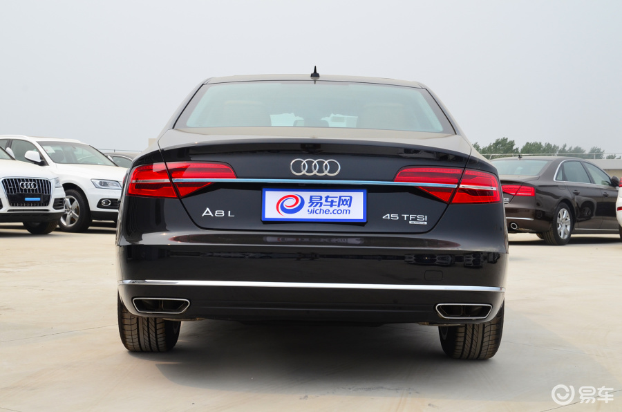 【奥迪a8l2014款45 tfsi quattro 专享型正车尾汽车图片-汽车图片大全