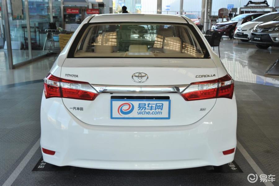 【卡罗拉2014款1.8l glx-i cvt正车尾汽车图片-汽车图片大全】-易车网