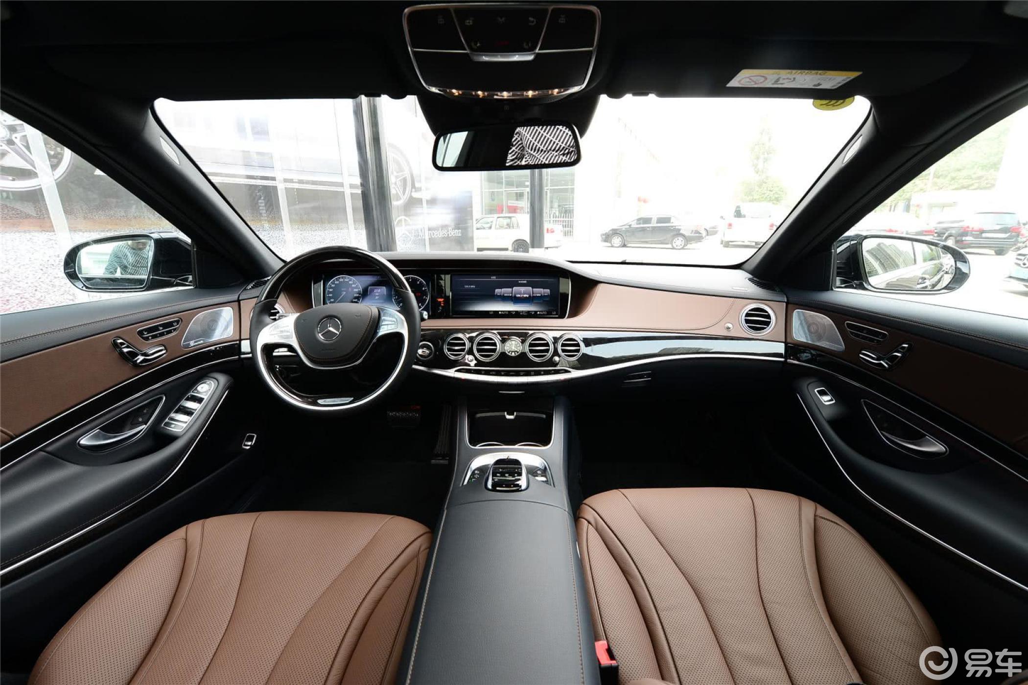 【迈巴赫s级2015款400 4matic内饰全景正拍汽车图片-汽车图片大全】