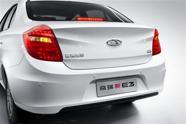 奇瑞新e3正式上市 售5.29万-6.49万元