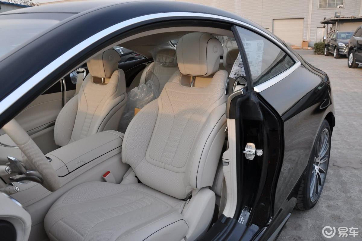 【奔驰s级2015款500 4matic coupe前排空间汽车图片-汽车图片大全】