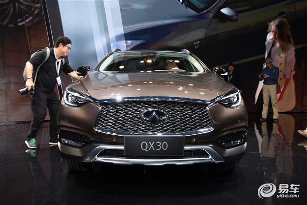 英菲尼迪qx30s发布造型更运动北美特供