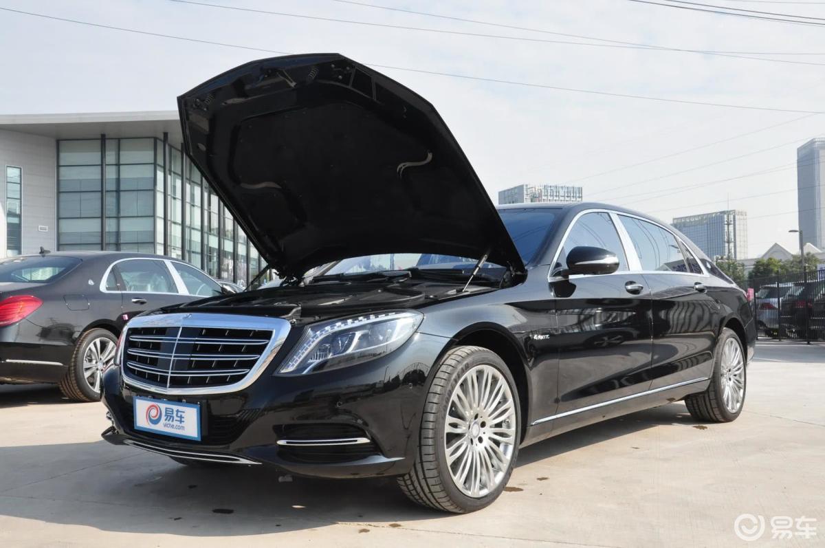 【迈巴赫s级2015款500 4matic发动机盖开启汽车图片-汽车图片大全】