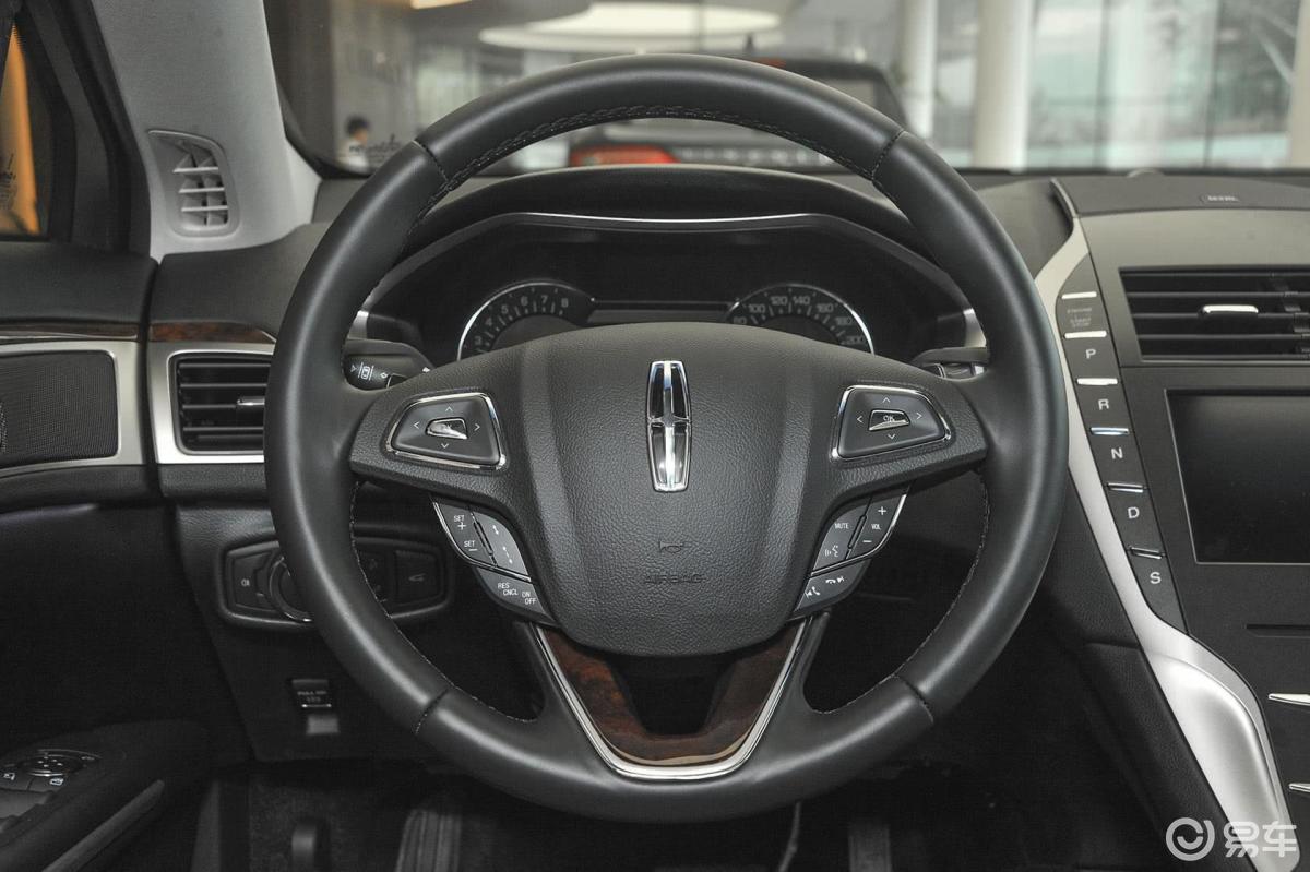 【林肯mkz2014款2.0t 尊耀版方向盘汽车图片-汽车图片大全】-易车